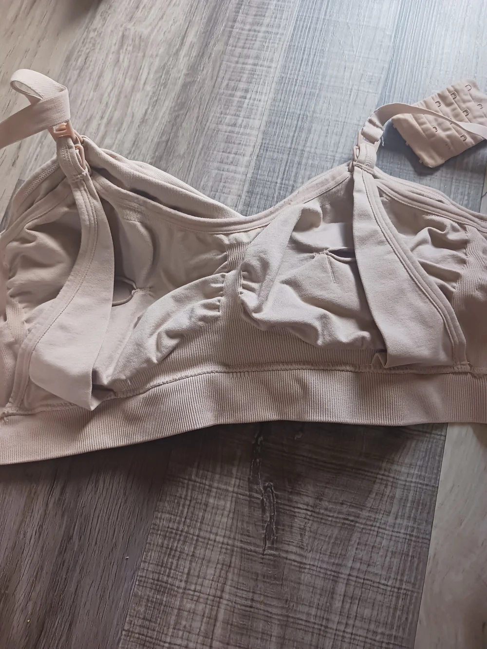 Kindred Bravely Light Nude Seamless Pumping/Nursing Bralette